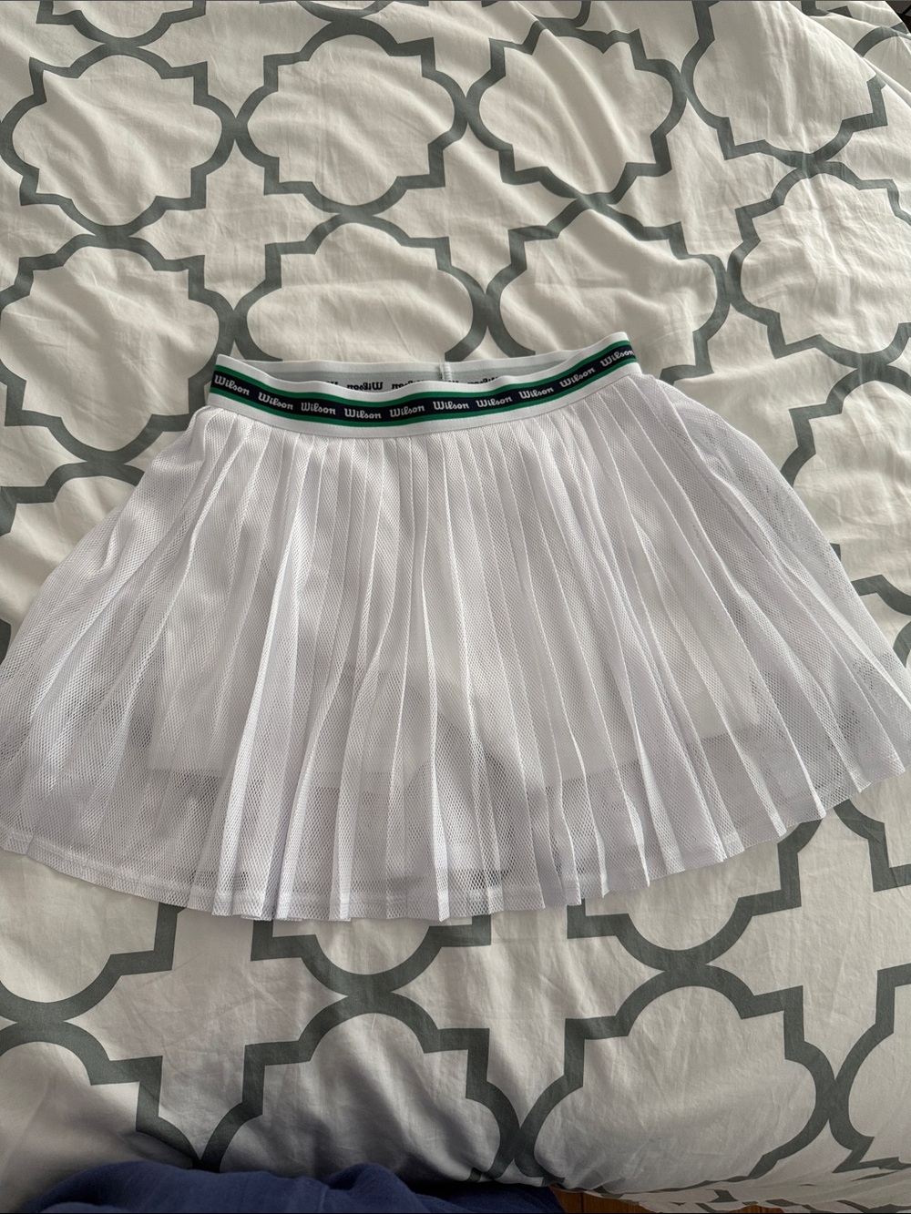 Wilson Girls Mesh Tennis Skirt